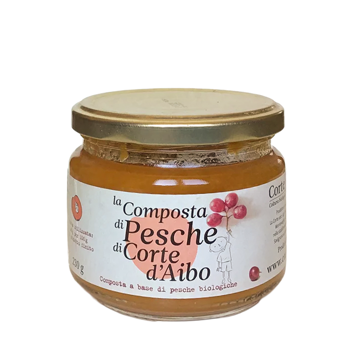 Bio Peach compote