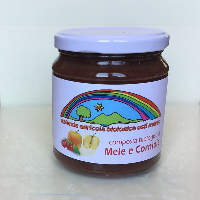Bio Cornelian Cherry compote