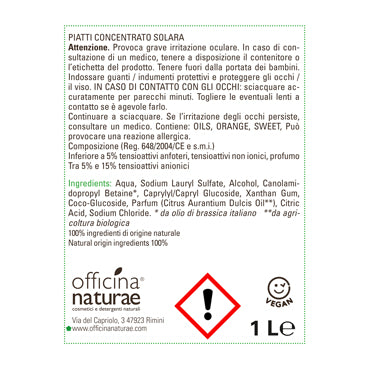 Detersivo Piatti Ecologico concentrato