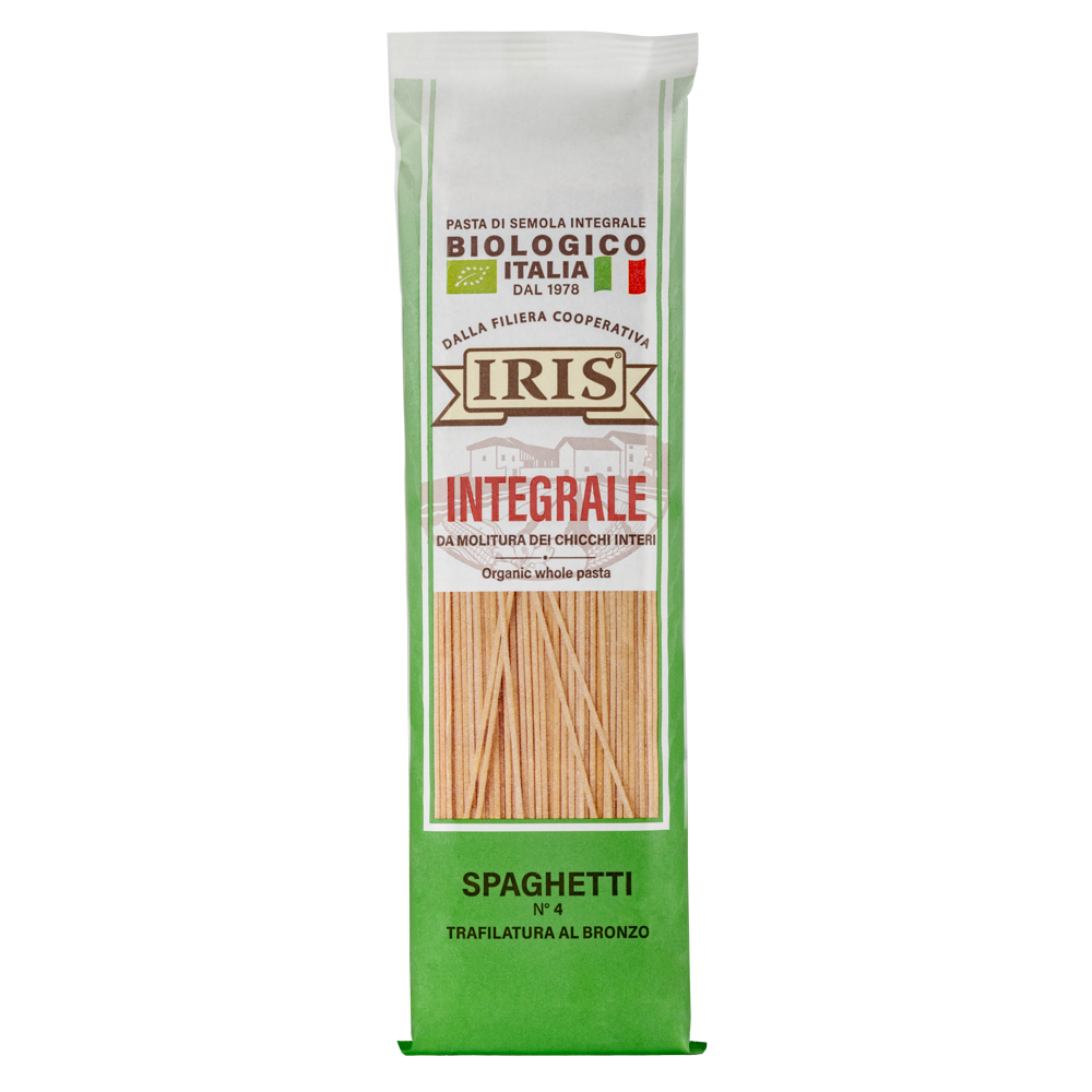 Spaghetti semola integrale IRIS Bio