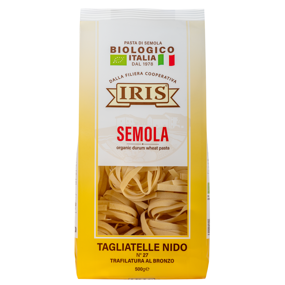 Tagliatelle a Nido semola IRIS Bio