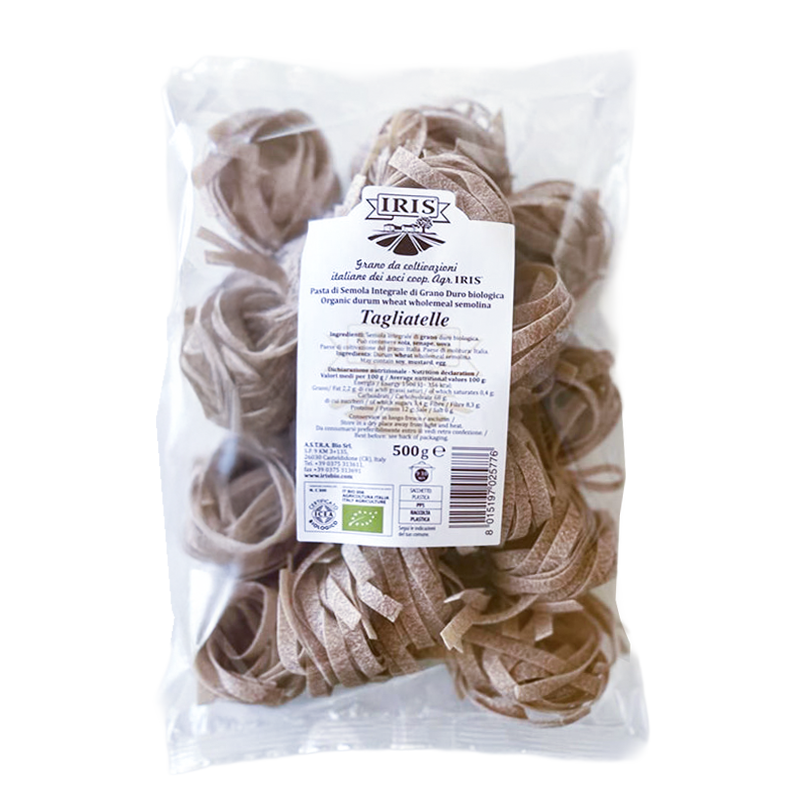 Tagliatelle a nido semola integrale bio IRIS
