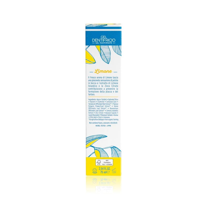 Dentifricio Naturale Limone