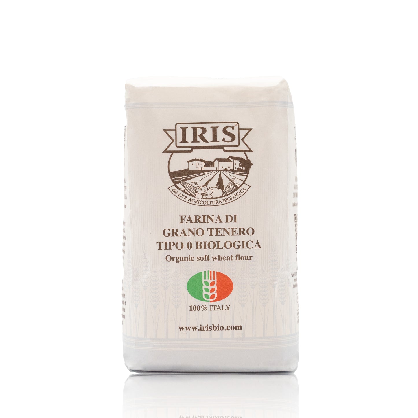 Soft wheat flour type 0 organic IRIS