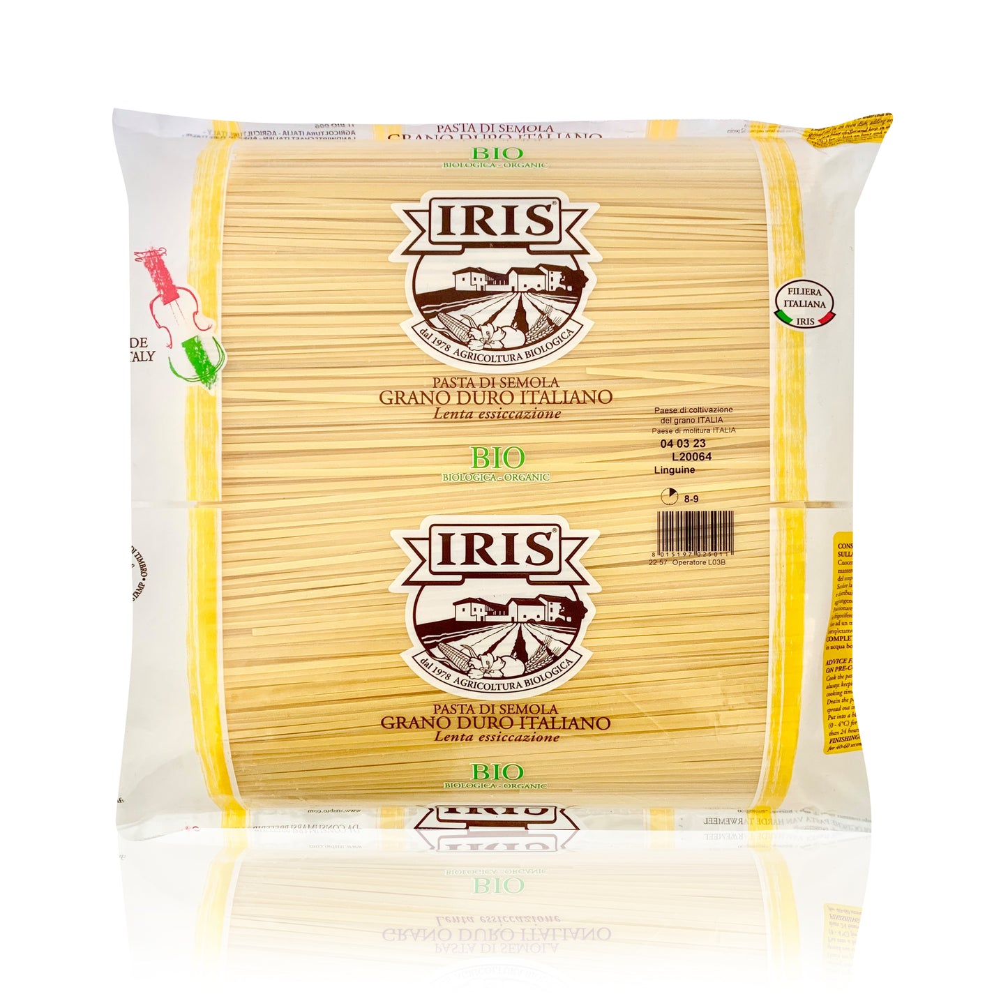 Organic IRIS semolina linguine