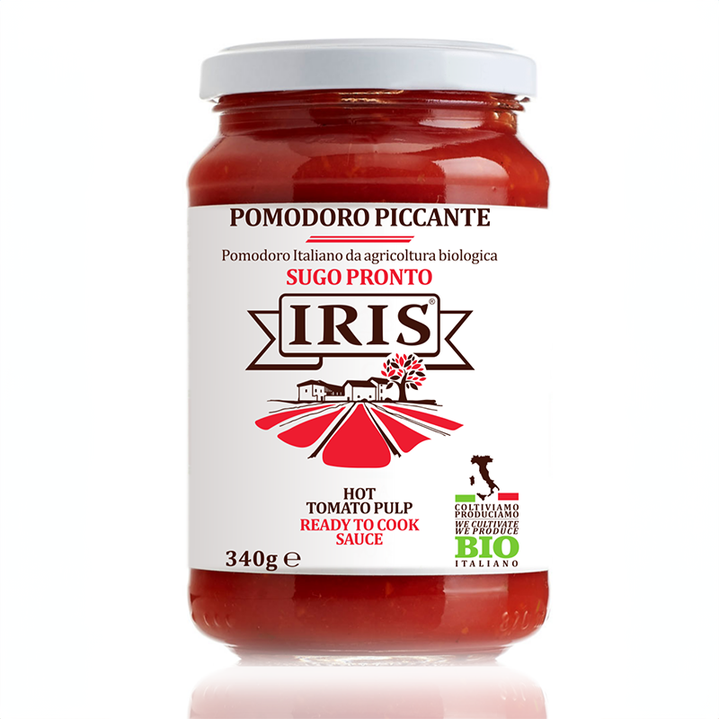 IRIS Bio Spicy tomato pulp