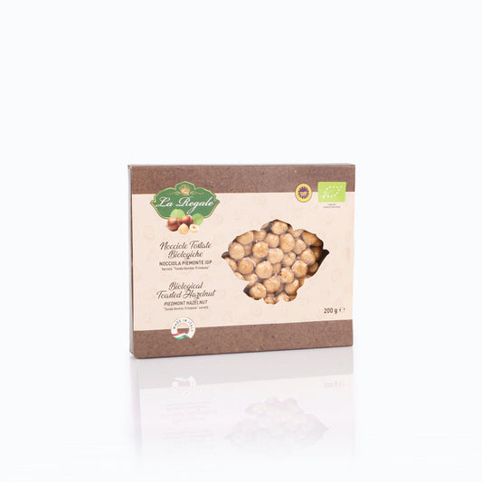 Nocciole Tostate biologiche 200 g sottovuoto