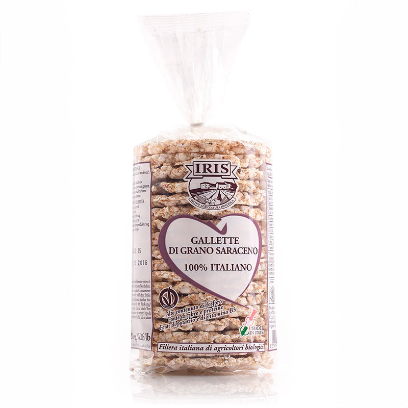 Gallette di grano saraceno bio IRIS