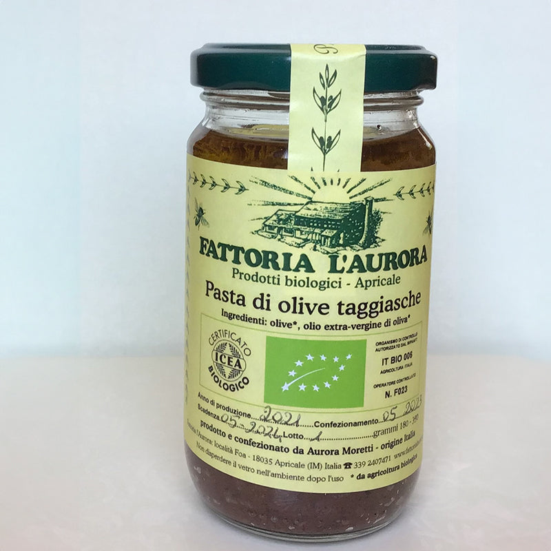 Pasta di olive Taggiasche bioloica