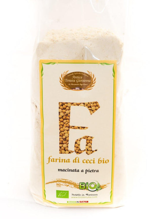 Farina di Ceci macinata a pietra biologica 1 kg