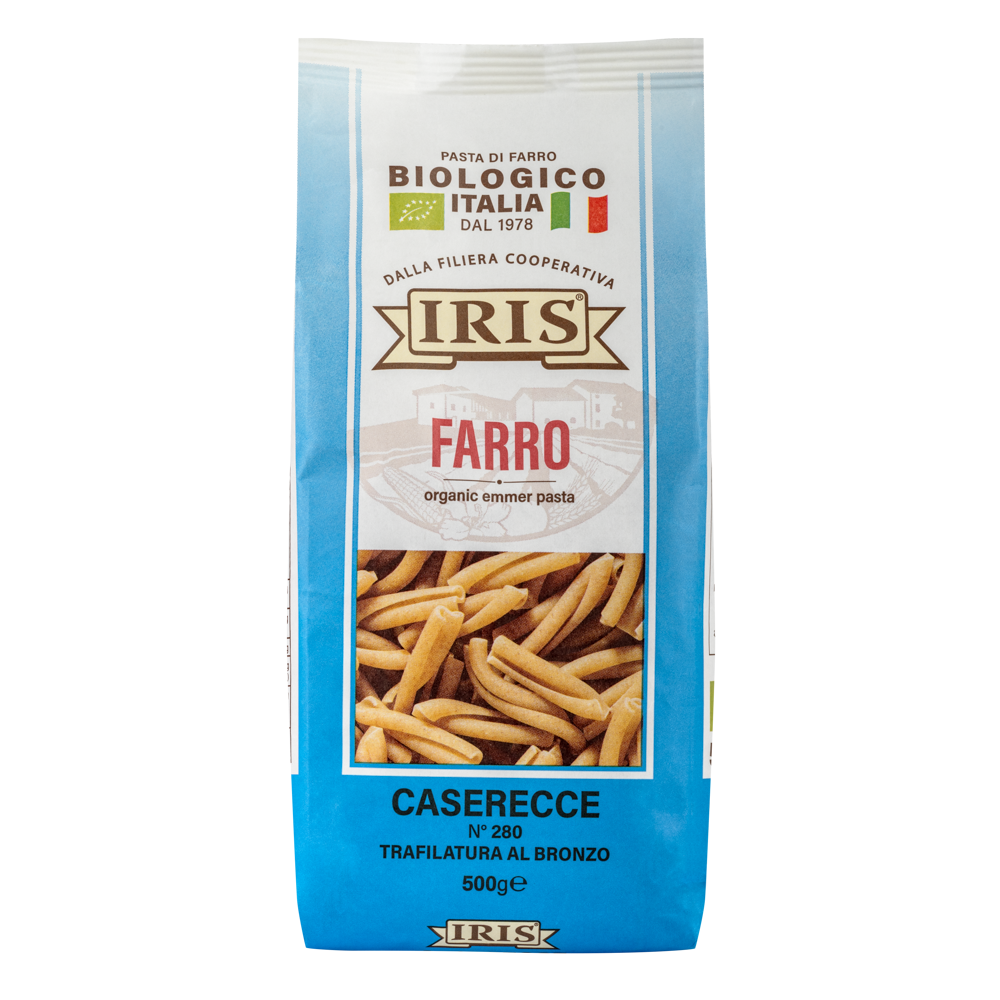 IRIS Bio Semi-wholewheat Emmer wheat Caserecce