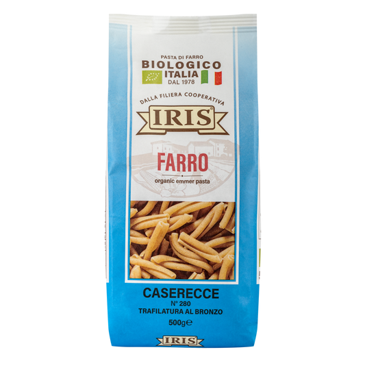 IRIS Bio Semi-wholewheat Emmer wheat Caserecce
