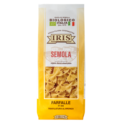 IRIS Bio Farfalle durum wheat semolina