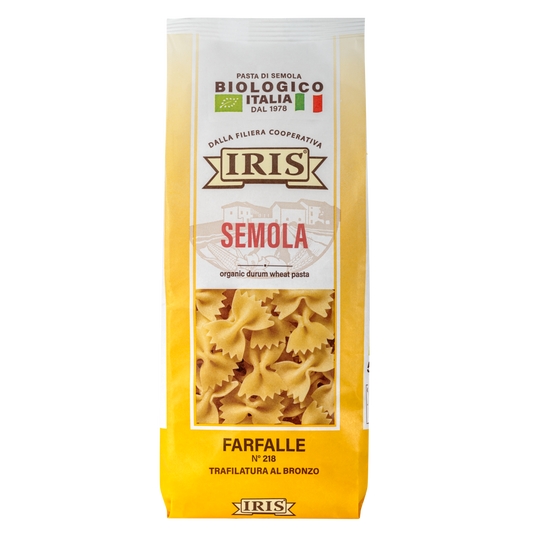 IRIS Bio Farfalle durum wheat semolina