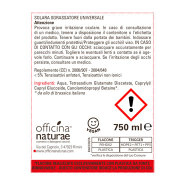 Sgrassatore Universale Ecologico
