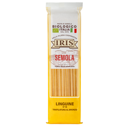 Organic IRIS semolina linguine