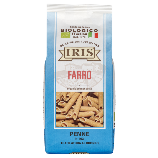 IRIS Bio semi-wholemeal spelt penne