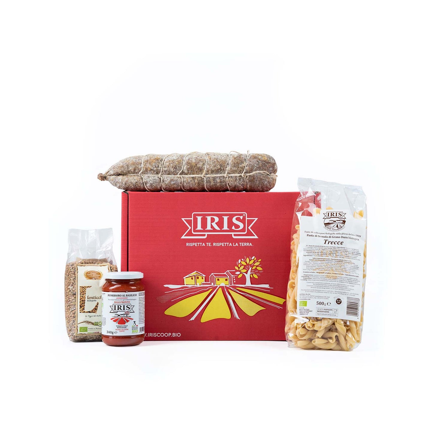 Confezione natalizia Salame Biologico Iris e bontà