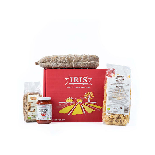 Confezione natalizia Salame Biologico Iris e bontà