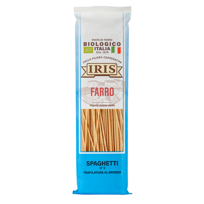 Spaghetti Farro semi integrale IRIS Bio