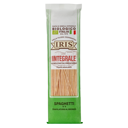 Spaghetti  semola integrale IRIS Bio