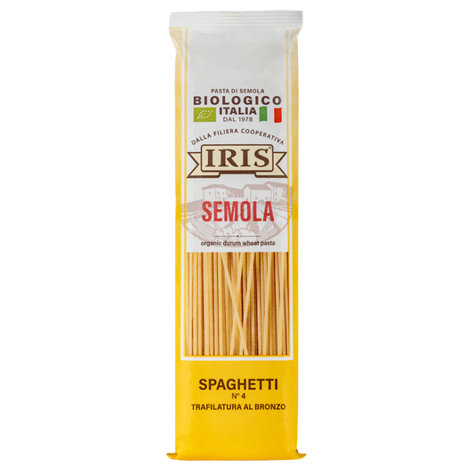 IRIS Bio Spaghetti made from organic durum wheat semolina