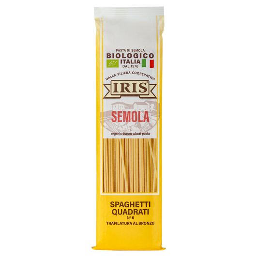 Spaghetto Quadrato semola bio IRIS 500g