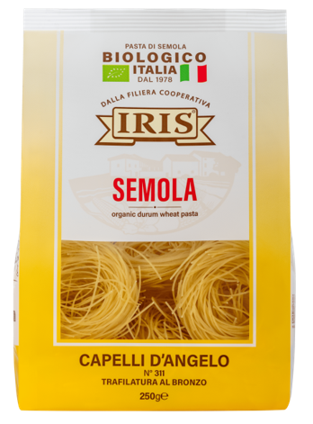 Capelli d'Angelo a Nido semola IRIS Bio