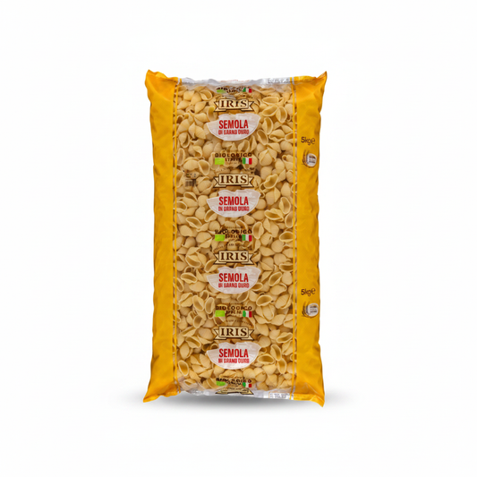 Conchiglioni semola 5kg - sfondo bianco quadrato