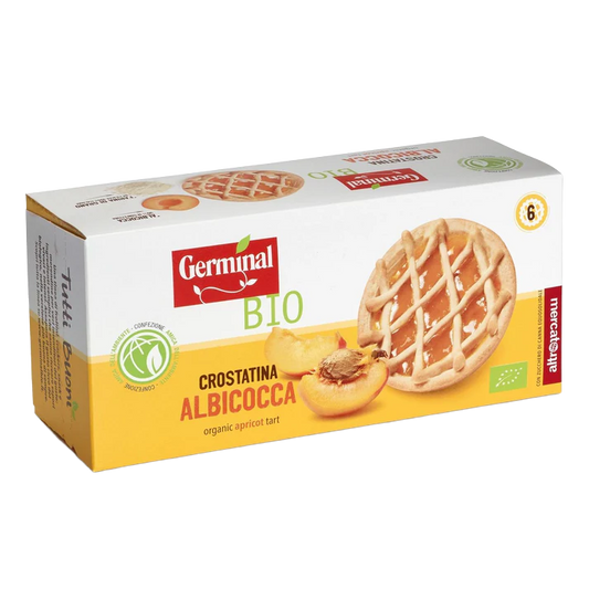Crostatina Albicocca 6 pz "Equosolidale"