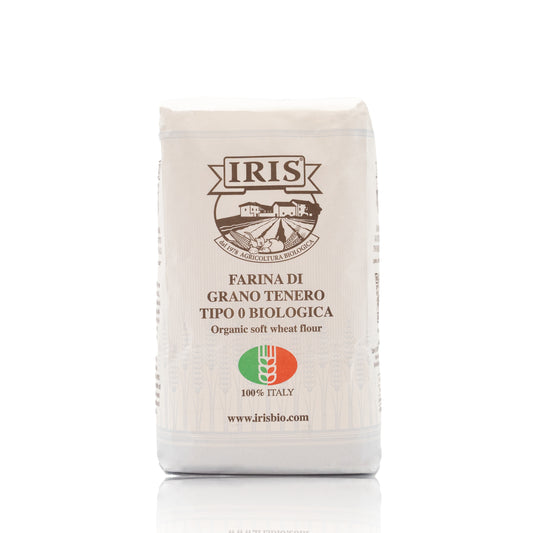 Farina di grano tenero tipo 0 bio IRIS