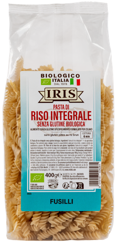 IRIS Bio 100% corn fusilli - Gluten Free