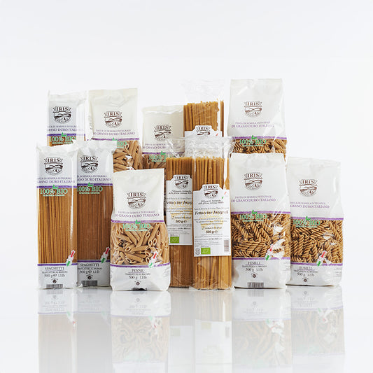 Tasting Pack IRIS wholewheat durum wheat semolina pasta