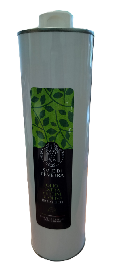 Olio extravergine di oliva biologico dolce 1 litro