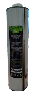 Olio extravergine di oliva biologico dolce 1 litro