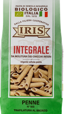Penne semola integrale IRIS Bio 500 g