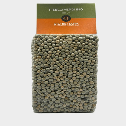 Piselli verdi biologici 1 kg