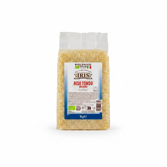 RISO TONDO Originario 1kg bio - sfondo bianco quadrato