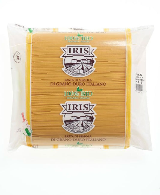 Spaghetti quadrati semola IRIS Bio 5 kg