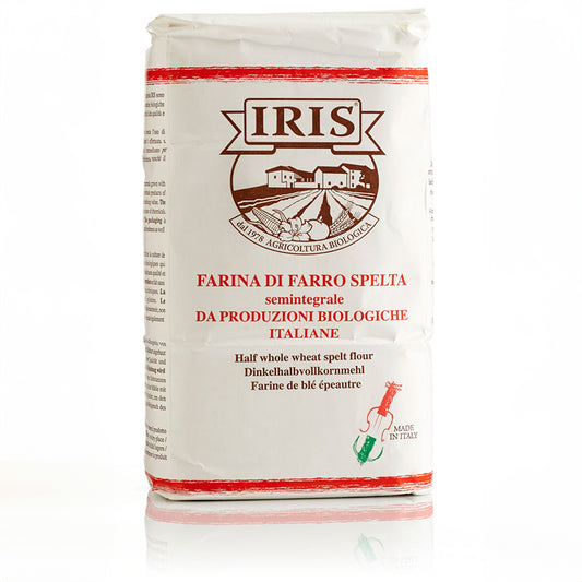 Farina di farro spelta semi integrale bio IRIS