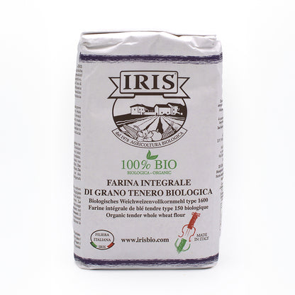 Farina di grano tenero integrale bio IRIS