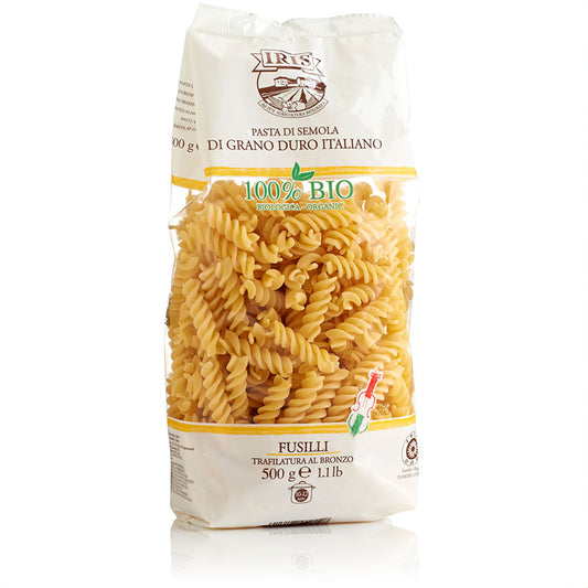 IRIS Bio Fusilli made from durum wheat semolina