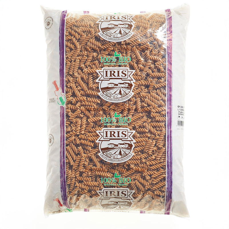 IRIS Bio Fusilli made from organic wholewheat durum wheat semolina