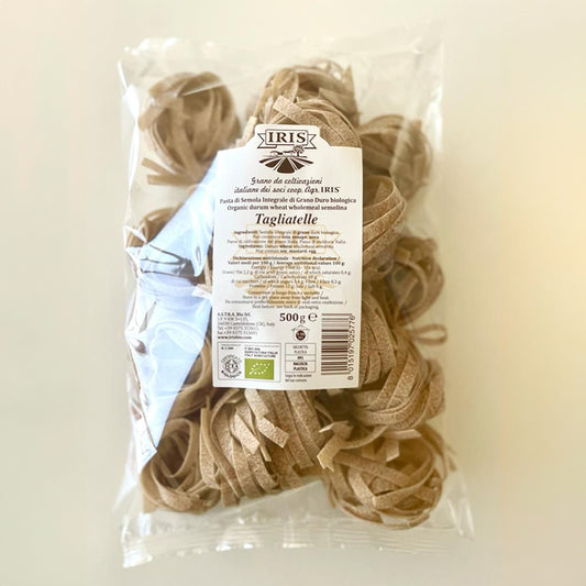 Tagliatelle a nido semola integrale bio IRIS
