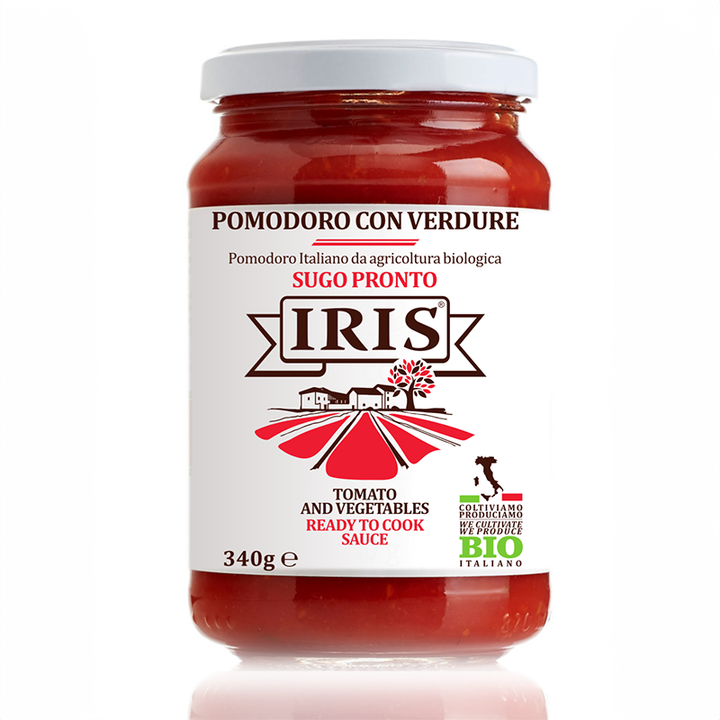 Polpa di pomodoro alle verdure bio IRIS